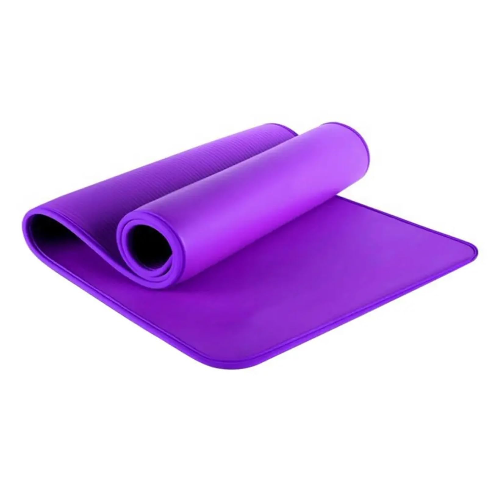 Esterilla de yoga gruesa para hacer ejercicio, antideslizante, gruesa, para gimnasio, deportes, pilates, pilates, estiramiento, gimnasia, gimnasio y campamentos
