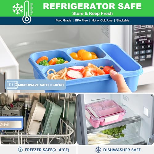 Save 30% on 2-Pack Bento Boxes - Leakproof & Dishwasher Safe - Image 4