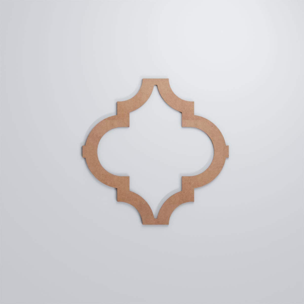 Ekena Millwork WALW24X24X0375MRKMF Marrakesh 3/8"T Decorative Fretwork Wall Panels, 23 3/8"W X 23 3/8"H, MDF