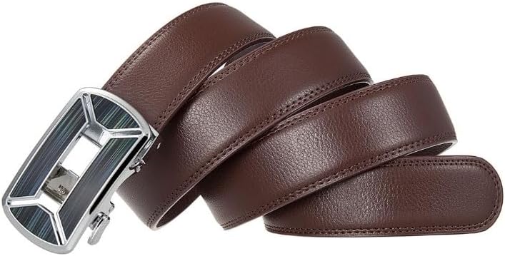 Alloy Automatic Leather Belt Casual Fashionable Waist for Pants image 3