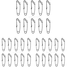 MagiDeal 30x الفولاذ المقاوم للصدأ الخط الطويل الخط لصيد السمك أداة النهاش 60mm و
