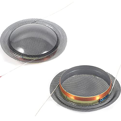 Mirweon Juego de 2 bobinas de voz agudas de diafragma de 20,4 mm, accesorios de película de diafragma de tweeter de 20,4 mm