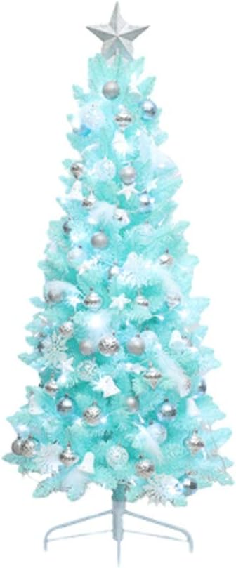 Amazon Co Jp 人工的なクリスマスツリーv クリスマスツリー 小さな装飾品を含むプラスチック製の人工クリスマスツリー 商業 世帯のための1 5m 4 9ft 群がったクリスマスツリー サイズ Blue 1 5m 4 9ft C おもちゃ