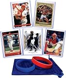 Ivan Rodriguez "Pudge" (5) Assorted Baseball Cards Gift Pack -Texas Rangers, Detroit Tigers, Houston Astros
