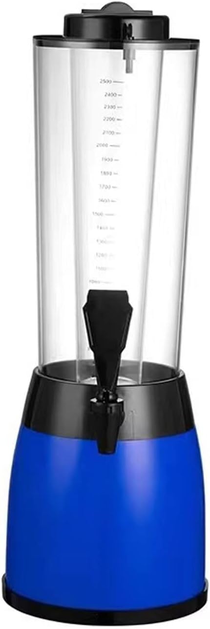 Beer Dispenser 2.5L Beer Dispenser Large Capacity Commercial Beer Barrel Draft Beer Machine with Faucet Household Beverage Dispenser Beer Dispenser Drink Tower Beer Liquor Beverage Dispenser ( Color