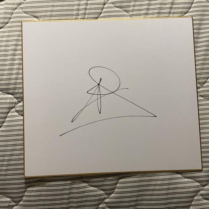 Amazon.co.jp: カルレス プジョル 直筆サイン色紙 メッシ イニエスタ