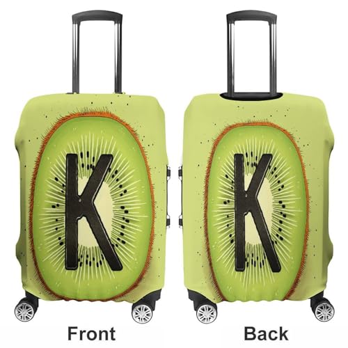 Kiwi Art Pattern Travel Luggage Cover Washable Anti-scratch Suitcase Protector Dustproof Protective Cover Case for Wheeled Luggage Fits 19-32 Inch Luggage3