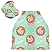 Bonjour Lion De Bande Dessinée Housse de Canopée de Siège de Voiture pour Poussette Bébé Dais Siège-Auto Couverture D'Allaitement Pare-Soleil Respirant Extensible pour Garçons Filles
