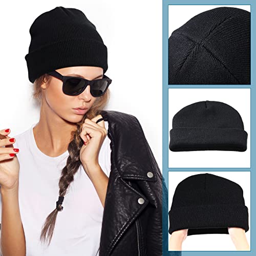 Yahenda 50 Pcs Beanies Hats Bulk para Hombres y Mujeres miniatura 3