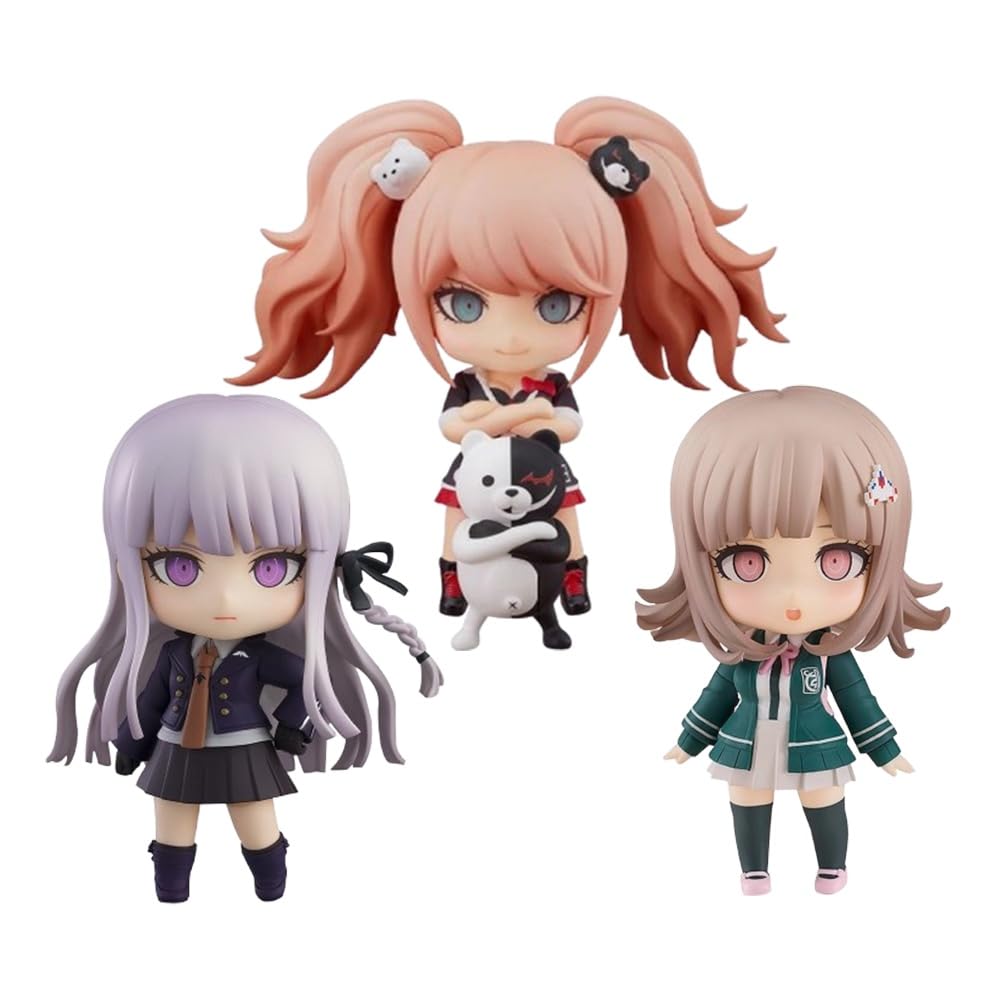 Zhongkaihua Enoshima Junko/Kyouko Kirigiri/Nanami Chiaki Figure 10CM Model Anime Movable Action Figures Decorations Collection Ornaments Gifts Fans