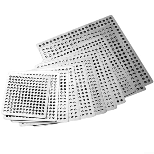 Tapa de drenaje cuadrada de acero inoxidable para fregadero de ducha, Rejilla Sumidero, Tapa Registro Agua (9,8 cm)