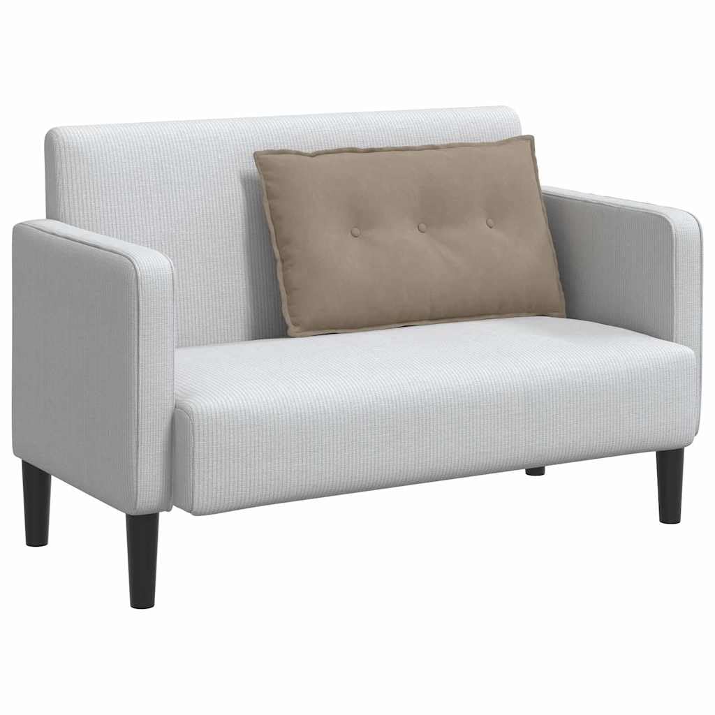 Cojín para la espalda, 80 x 50 cm, microfibra, diseño moderno, acolchado visible, duradero e indeformable, para sofá, salón, dormitorio, oficina