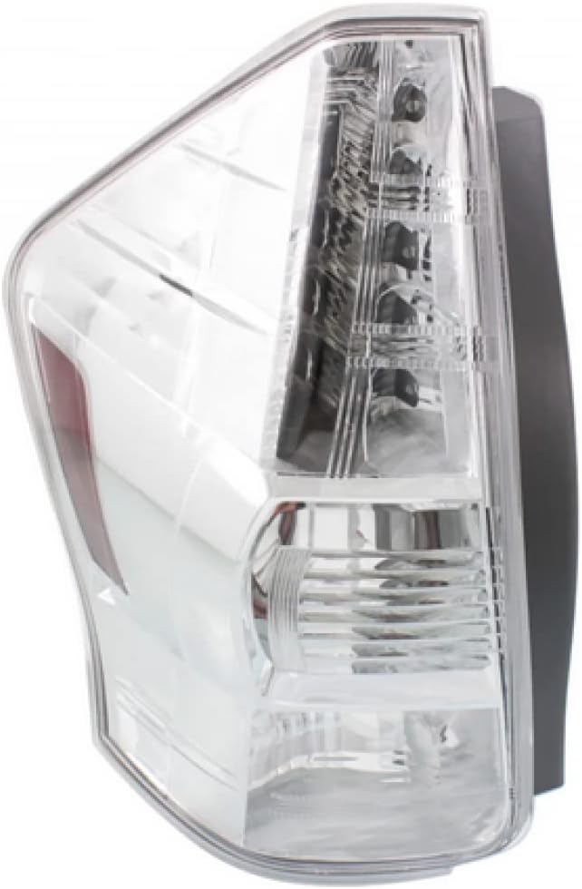 CarLights360: For 2012 2013 2014 Toyota Prius V Tail Light Assembly Driver Side LED w/Bulbs DOT Certified For TO2800186