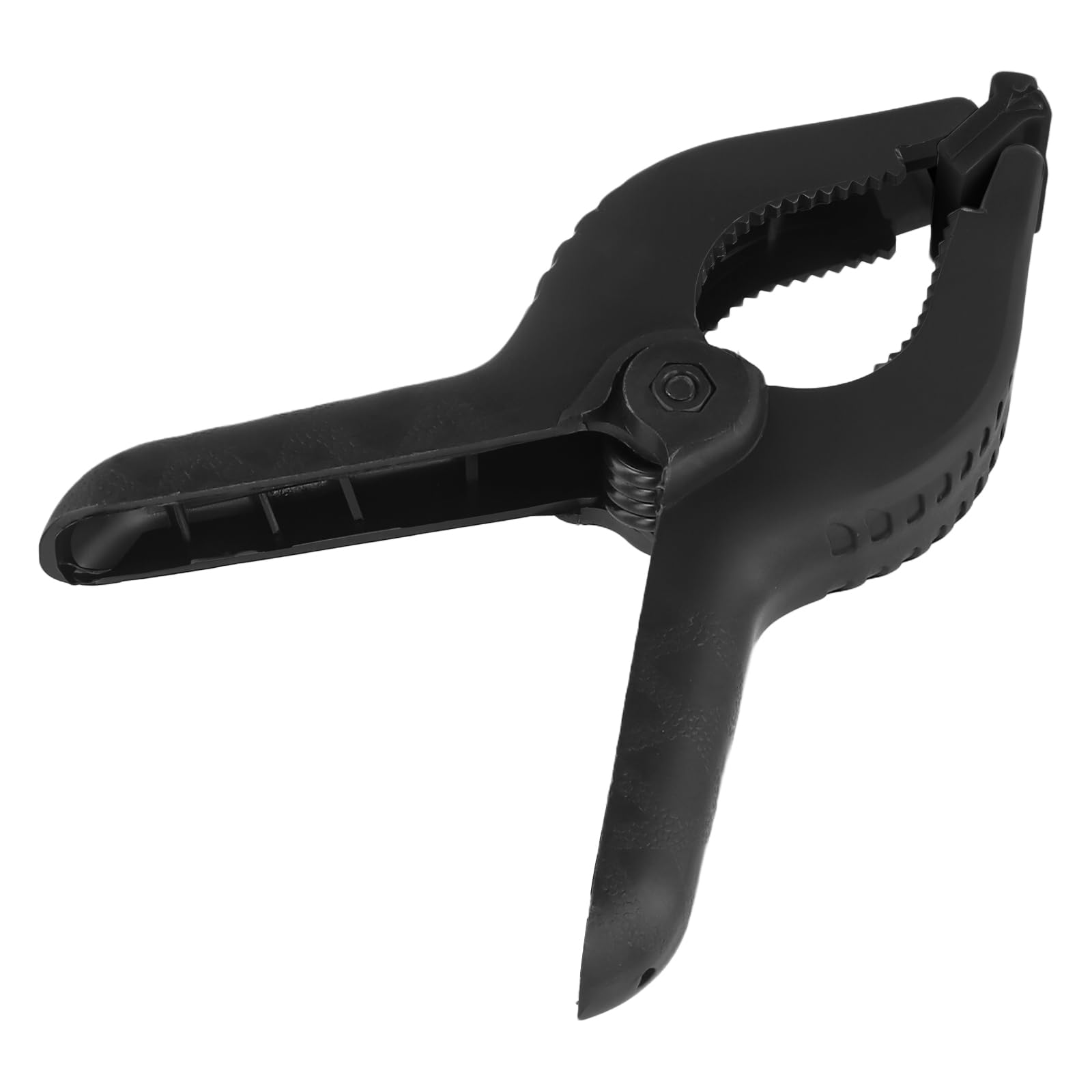 TAICHEUT 30Pack Plastic Nylon Spring Clamps, 4.5 Inch Heavy Duty Muslin Photography Backdrop Clips for Studio, Market Stall, Black