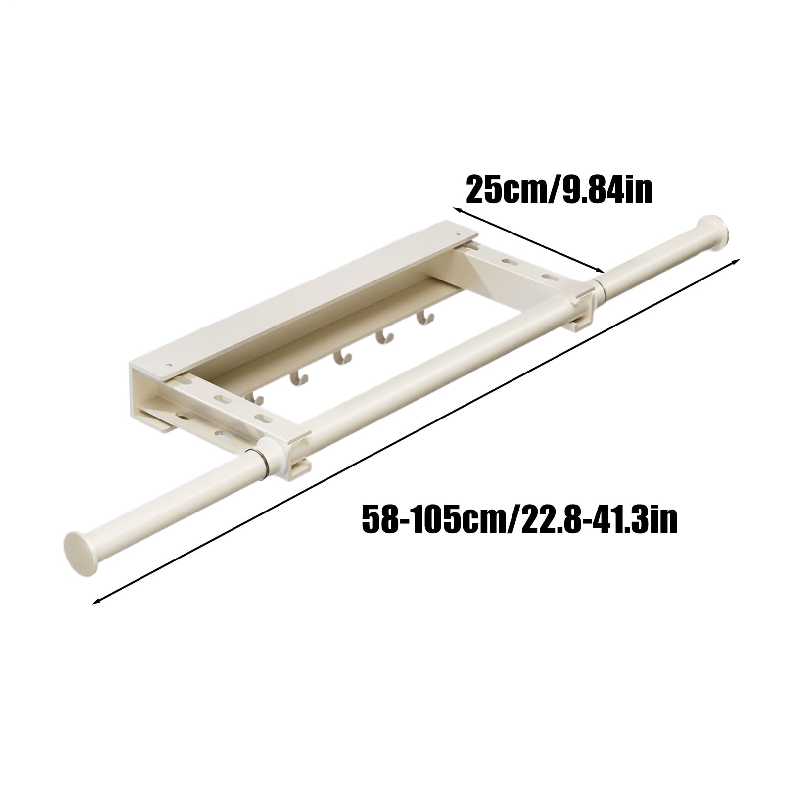 Stendibiancheria Supporto Resistente Appendini, Corda da Stendere,