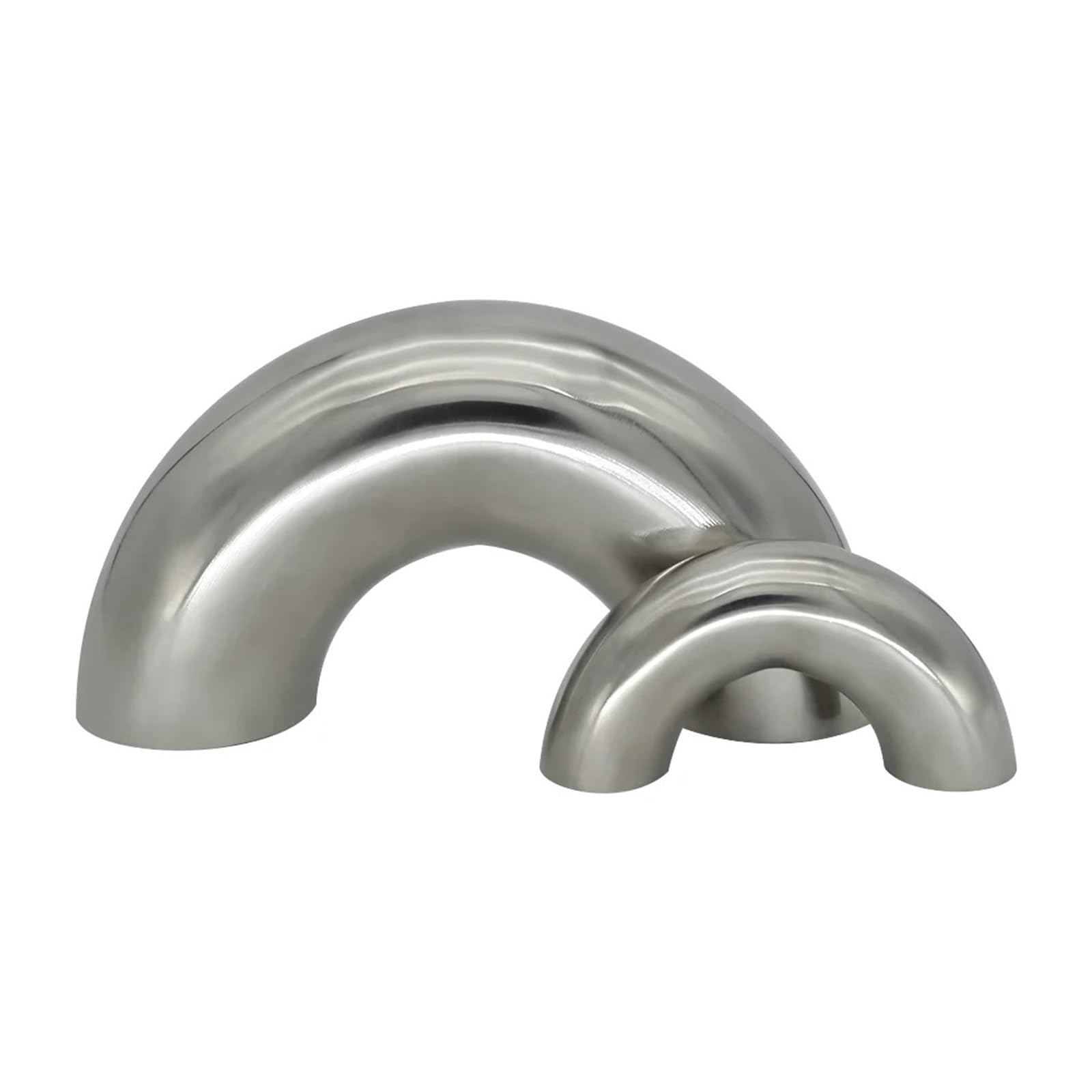 AEVHBAMXN 1PC OD 45MM 304 Stainless Steel Welding 180 Degree Pipe Fitting Connector AEVHBAMXN