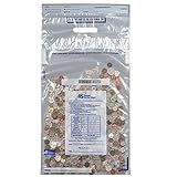 Royal Sovereign 12.5 x 24 Clear Coin Deposit Bags 50 Pack (RMTE-1222)