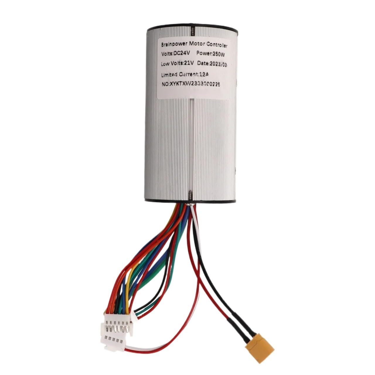 Brushless Motor Controller 5,5-6, Zoll 24V 250W Elektroroller-Controller sorgt for stabile Geschwindigkeitswärmeableitung 6-Pin-Motorgeschwindigkeitsregler for Roller