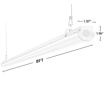 Apple - CXー8SHOP! SHOPLED 8FT 100W 15000LM 6000K Cool White High Output