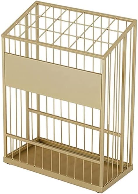 Large Capacity Metal Umbrella Stand, Commercial Umbrella Holder, Stylish Design for Home & Office, Durable and Functional Umbrella Storage Solution