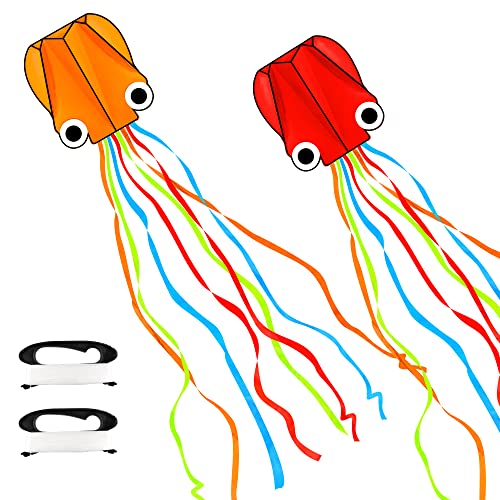 YSBER Large Octopus Kites 2 Pack 13.8ft