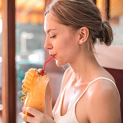 21 Pairs Stainless Steel Earrings Set For Women Men Star Moon Flower Snake Leaf 20G Cartilage Earrings Set Hypoallergenic Flatback Earrings Piercing Jewelry #TOP4