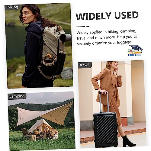 PACKOVE 2 Unidades Alça De Gancho De Bagagem Alças De Bagagem Pesados Cintas De Carga Com Cinto De B