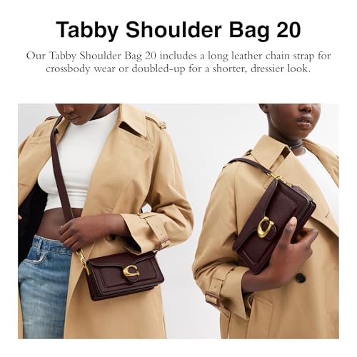 Image of Coach Polished Pebble Leather Tabby Shoulder Bag 20