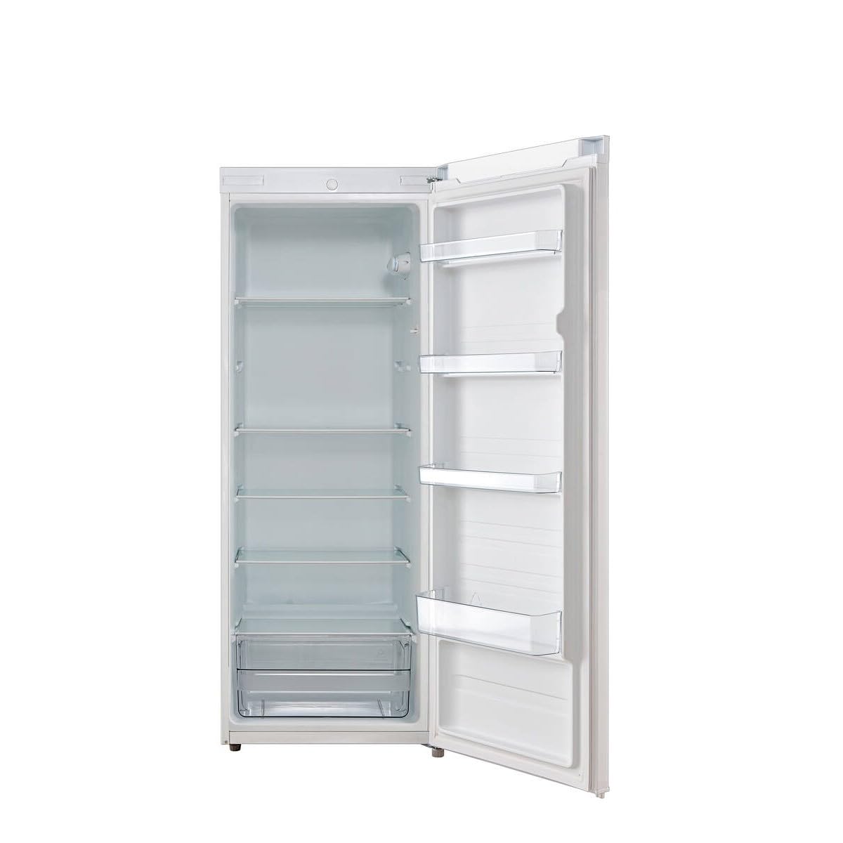 FrigeluX Réfrigérateur Armoire Look Inox RA235XE 230 litres