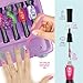 Nail Art Studio for Girls - Birthday Gift - Nail Polish Kit for Kids Ages 7-12 Years Old - Girl Gifts Ideas - Gift Set - Girly Stuff - Polish, Pens, Glitter, Stickers, Gems, Filer - 8 9 10 11 12 Year