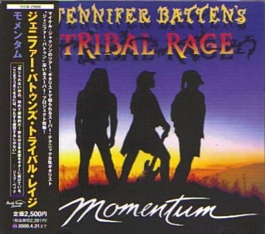 JENNIFER BATTEN JENNIFER BATTEN'S TRIBAL RAGE - Momentum - CD