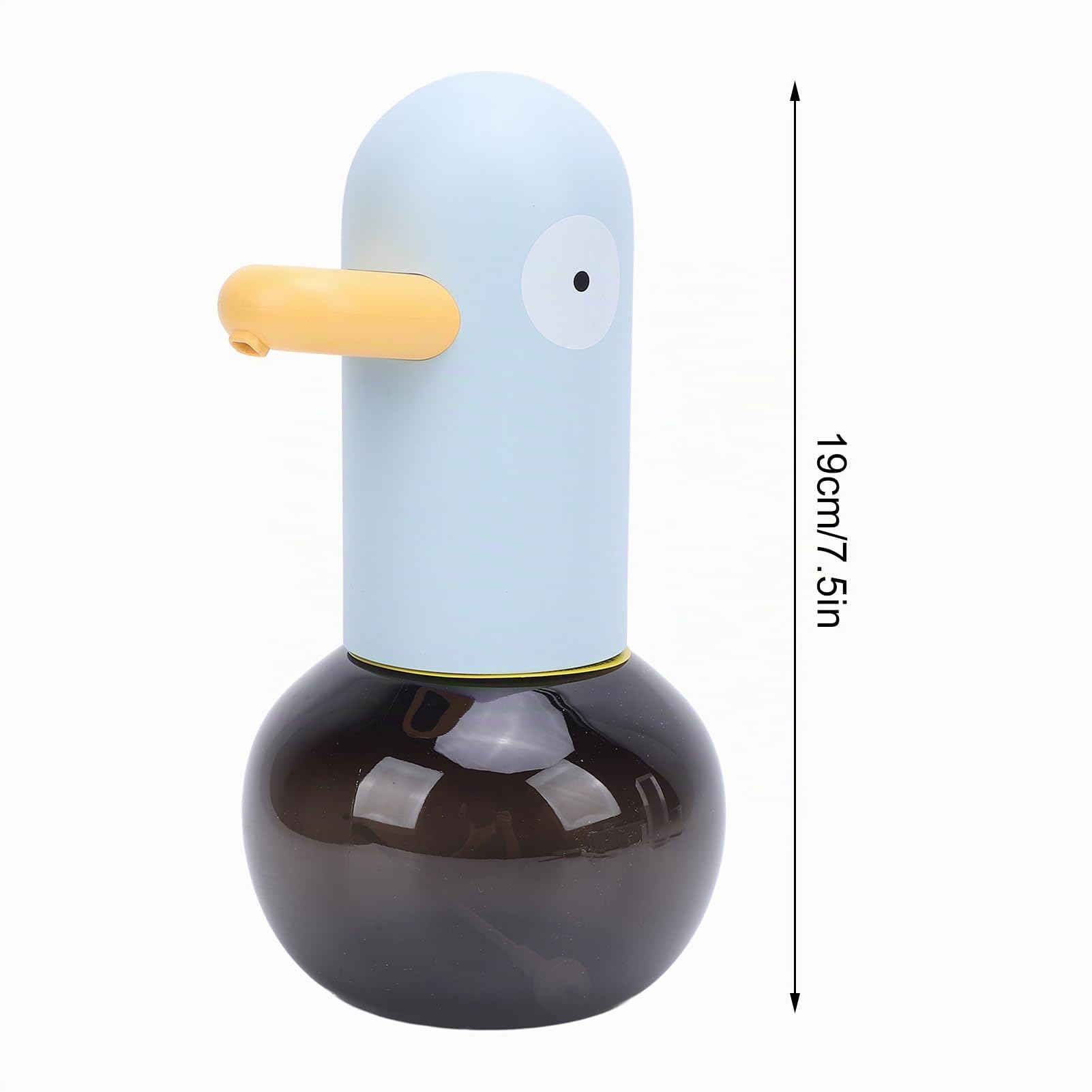 Dispenser Automatico di Sapone Schiumogeno, Design Simpatico Cartone Animato di Anatra, Dispenser di Sapone in Schiuma Senza, Dispenser Automatico di Sapone per le Mani da (Tipo
