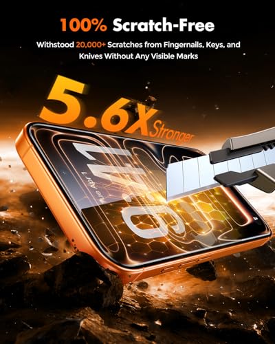 Image of UNBREAKcable for iPhone 17 Pro Max Screen Protector [Quick-Installation Box] 3-Pack 9H+ Hardness Shatterproof Tempered Glass [99.99% HD Clear] [Case Friendly] [Bubble Free] for iPhone 17 Pro Max 6.9 inch