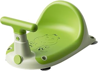Baby Bath Seat, Non-Slip Shower Stool, Comfortable Bathtub Chair, 37x27.2x20.5cm Cartoon Motorcycle-Shaped Toddler Bath Support for Sitting Up Good Durability, Safety