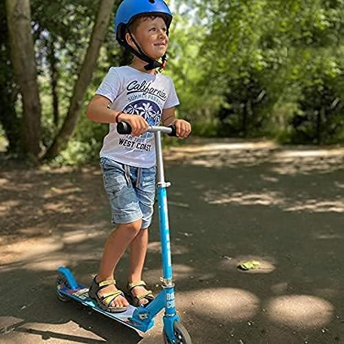 BOLDCUBE Kids Scooter Foldable 2 Wheel Kick Scooter for Boys and Girls - Adjustable Handlebar - Soft Grip - Scooter for Kids Ages 5+