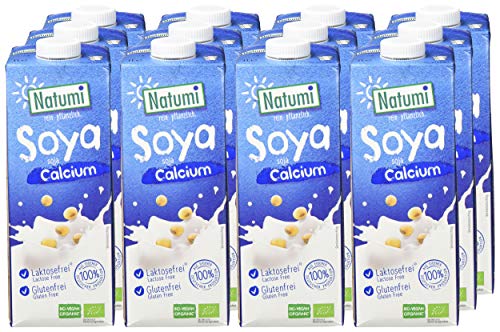 Bio Sojadrink Natumi Soya Drink mit Calcium, 12er Pack (12 x 1,049 l)