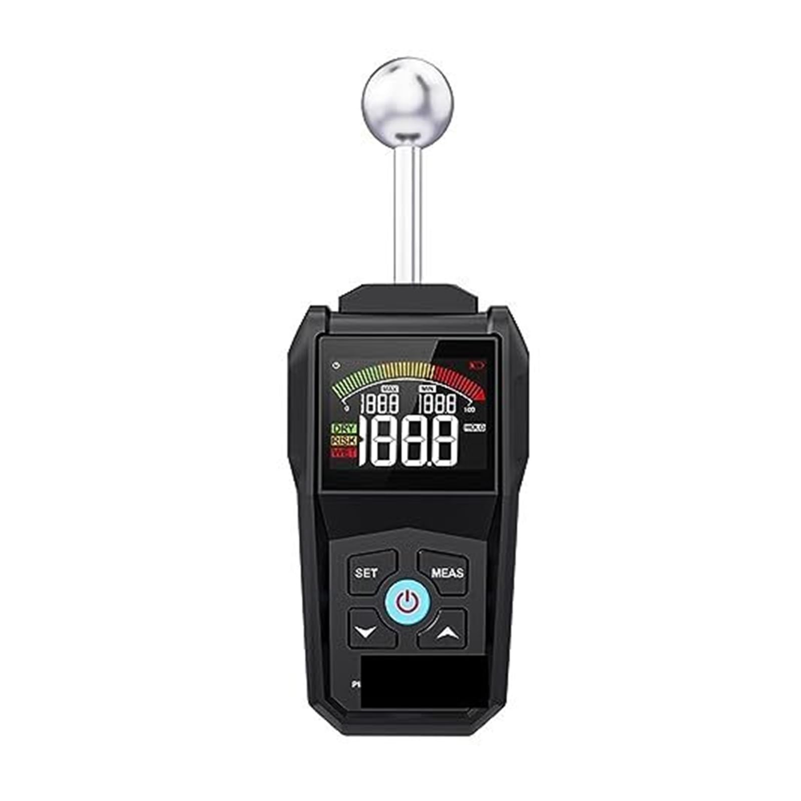 Medidor de humedad madera digital dos pines con pantalla LCD - Probador for y materiales construcción (WM710A)(Wm700)