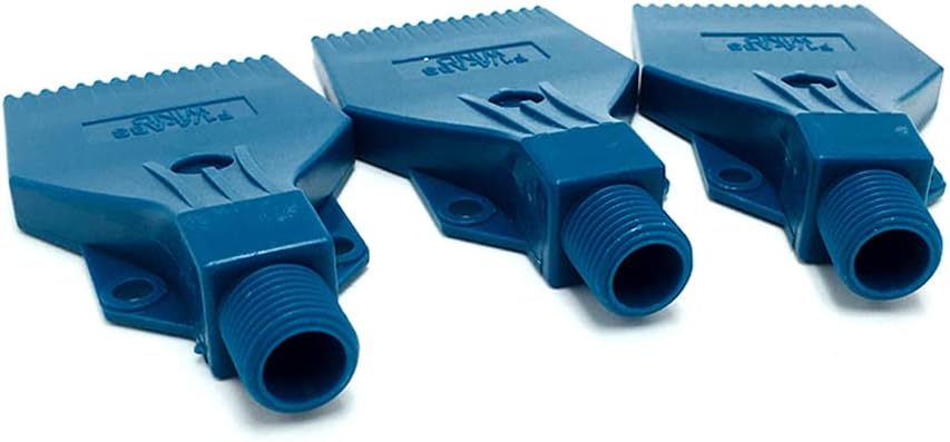 1/4" Air Blower Nozzle for Drying,Plastic Blow Nozzle,Air Knife Nozzle for Compressor,High Impact Wind Jet Nozzle