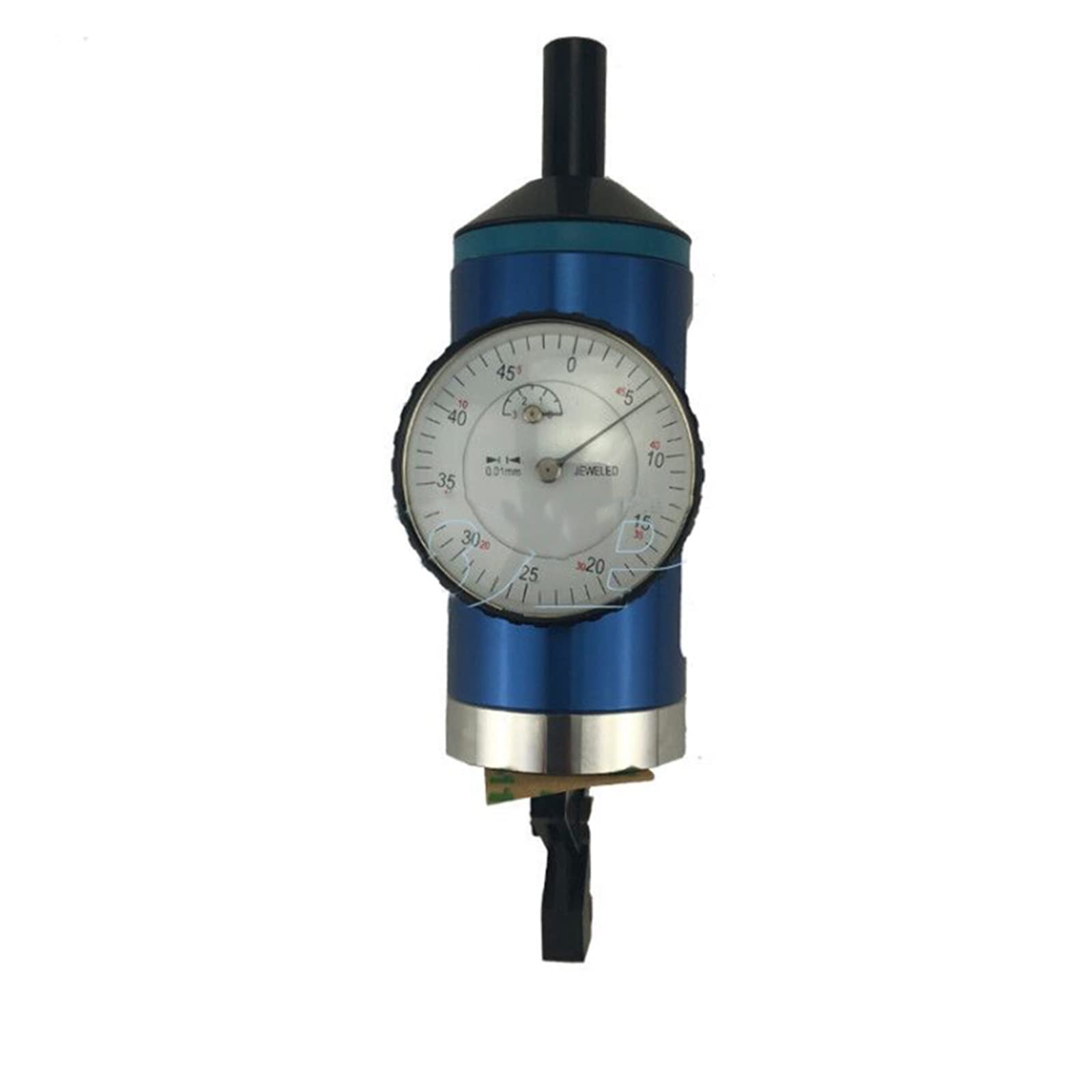 Messuhr, 1Set Koaxial Zentrierung Messuhr Set 0-3mm Center Finder Fräsen Werkzeug 0,01mm Genauigkeit Mit Holz box Mess Werkzeug Für 3D-Drucker, Drehbank, Holzbearbeitung(Indicator)