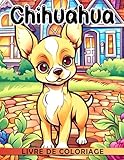  Livre de coloriage Chihuahua: Pages de coloriage adorables de chiots pour enfant