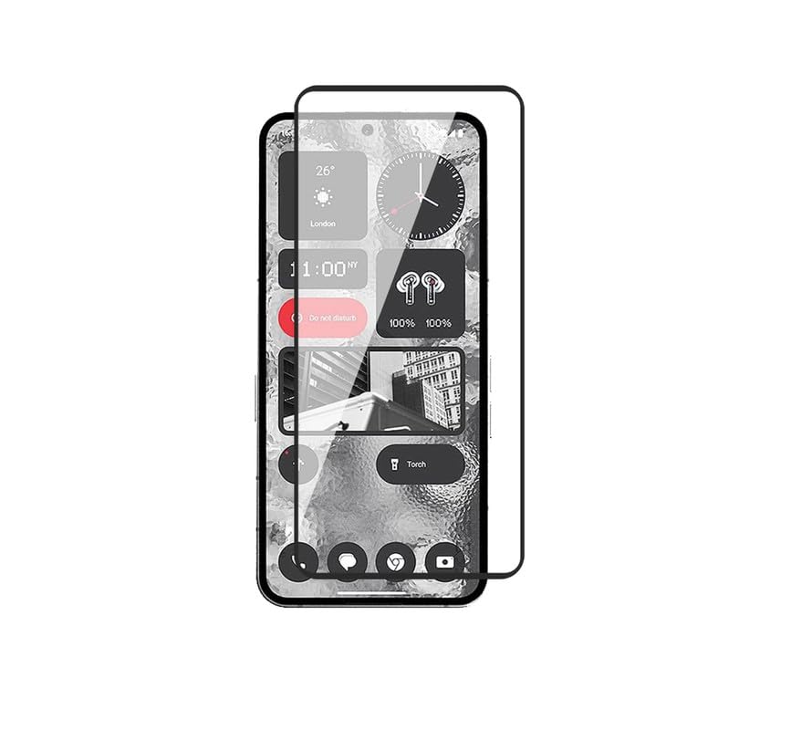 Image of Tempered Glass Screen Protector for Nothing Phone 2A 5G with Easy Installation kit