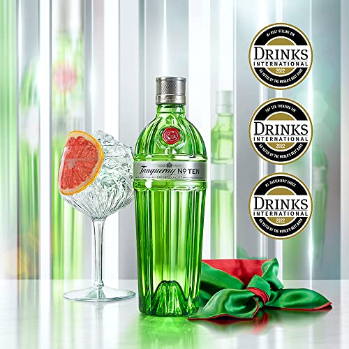 Tanqueray No. 10 Gin | Preisgekrönter Premium Gin | Perfektes Gin-Geschenk | Ideale Spirituose für Gin & Tonic | 47,3… - Image 3