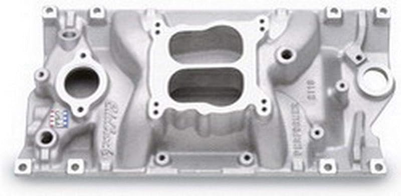 Coletor de admissão Edelbrock 2116 Performer Vortec em alumínio – 1 unidade