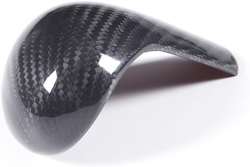 Real Carbon Fiber Car Gear Shift Knob Head Cover Trim Stickers for Audi A4L Q5 2009-2012 A5 2008-2010 A6L 2005-2011 Q7 2006-2012