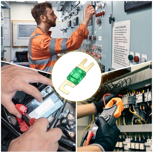 QUARKZMAN 3 szt. 30 A 125 V Mini ANL bezpiecznik elektroniczny zamiennik bezpiecznika elektrycznego ostrza do samochodowego systemu audio wideo żeglarskiego