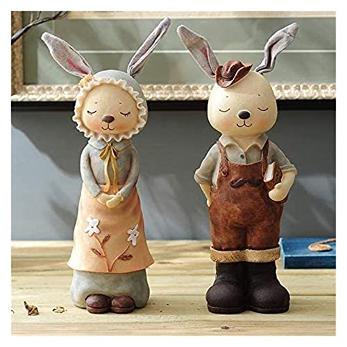 Figurine lapin en cristal déco maison table chambre et meuble TV - 4