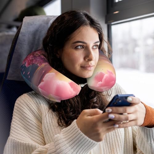 Almohada viscoelástica para viaje tamaño único negra miniatura 6