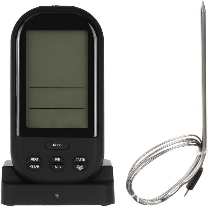 Digital LCD Remote Kitchen Oven Food Cooking Meat BBQ Thermometer