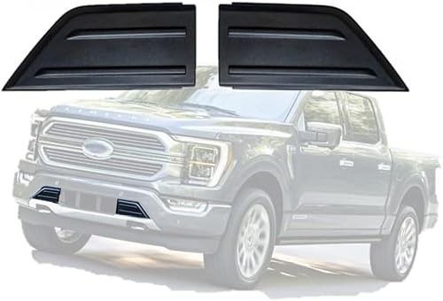 Miniatura 7 de EzMech Protector de parachoques delantero 2009-2014 compatible con Ford F-150 F150 moldura de cubierta de parachoques delantero (juego de juego)