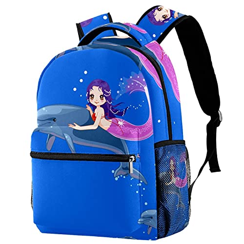 Sac à dos voyage sirène pour enfant parfait pour l'école et sorties